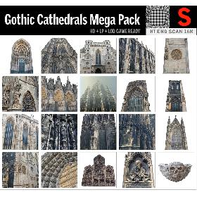 Cathedral Gothic Pack 20 3D model